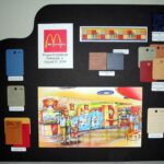 McDonald's Color Board